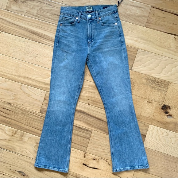 Citizens Of Humanity Demi Cropped Flare Jeans Premium Vintage High Rise Size 23 - Picture 2 of 9